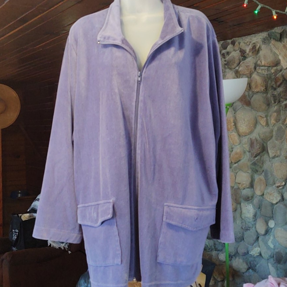 VELOUR PANTSUIT